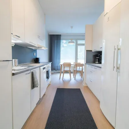 Spacious For 6 With Sauna In Vuosaari 公寓