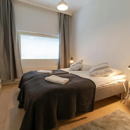 公寓 Spacious For 6 With Sauna In Vuosaari 赫尔辛基
